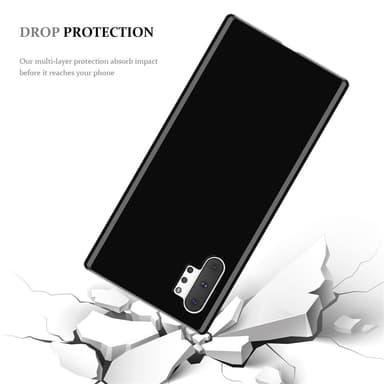 Samsung Galaxy NOTE 10 PLUS Skal Fodral Case (Svart)