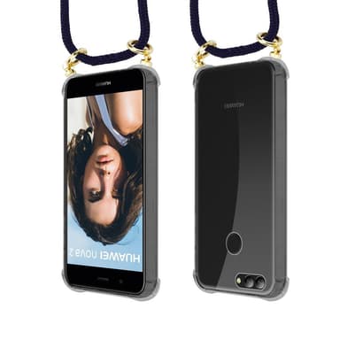 Huawei NOVA 2 Skal Fodral Kedja (Blå)