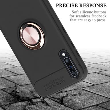 Samsung Galaxy A70 / A70s Skal Fodral Case (Svart)