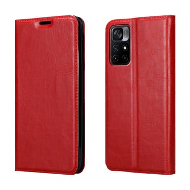 Xiaomi POCO M4 PRO 5G Skal Fodral Case (Röd)