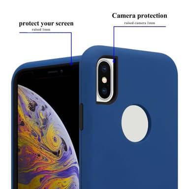 iPhone X / XS Skal Fodral Case (Blå)