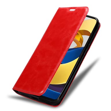 Xiaomi POCO M4 PRO 5G Skal Fodral Case (Röd)