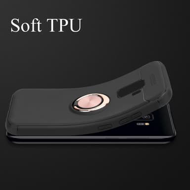 Samsung Galaxy S9 PLUS Skal Fodral Case (Svart)