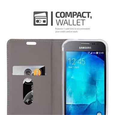 Samsung Galaxy XCover 3 Plånboksfodral Skal (Grå)