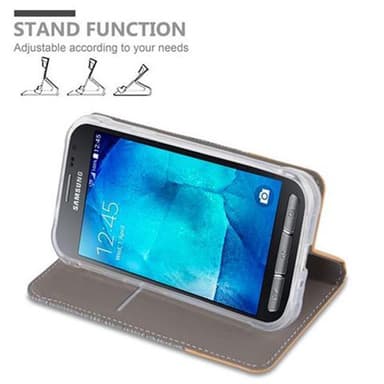 Samsung Galaxy XCover 3 Plånboksfodral Skal (Grå)