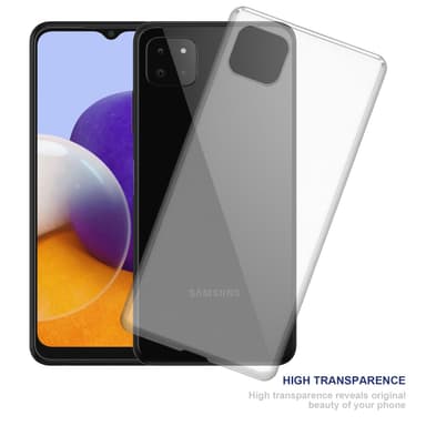 Samsung Galaxy A22 5G Skal Fodral Case (Transparent)