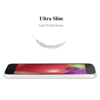 Motorola MOTO E4 Skal Fodral Case (Silver)