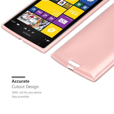 Skal Nokia Lumia 1520 Fodral Case (Rosa)