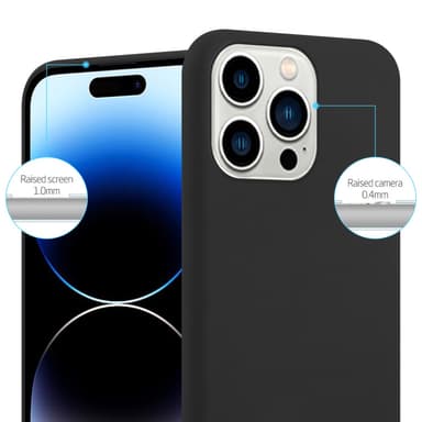 Skal iPhone 14 PRO Fodral Case (Svart)