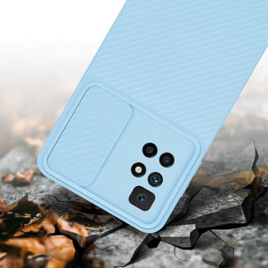 Skal Xiaomi RedMi 10 Fodral Case (Blå)