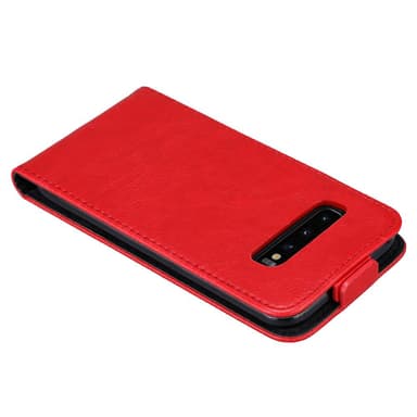 Samsung Galaxy S10 PLUS Flipfodral Skal (Röd)