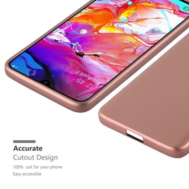 Skal Samsung Galaxy A70 / A70s Fodral Case (Rosa)