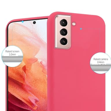 Skal Samsung Galaxy S21 5G Fodral Case (Röd)