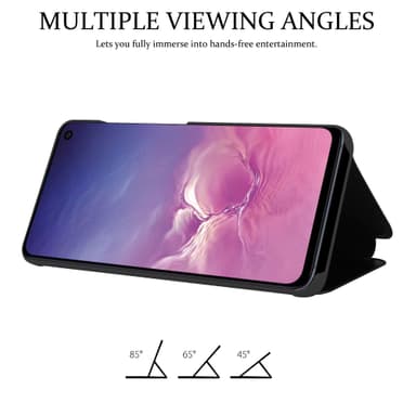 Samsung Galaxy S10e Plånboksfodral Skal (Svart)