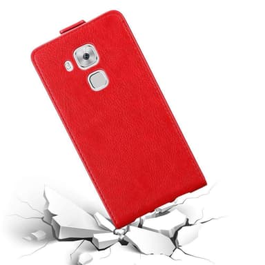 Huawei NOVA PLUS Flipfodral Skal (Röd)