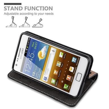 Samsung Galaxy S2 / S2 PLUS Skal Fodral Case (Svart)