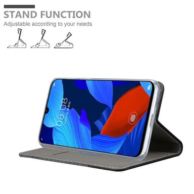 Huawei NOVA 5 / 5 PRO Plånboksfodral Skal (Grå)