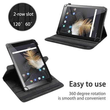 Odys Titan 10 Skal Fodral Case (Svart)