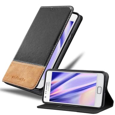 Samsung Galaxy S2 / S2 PLUS Skal Fodral Case (Svart)
