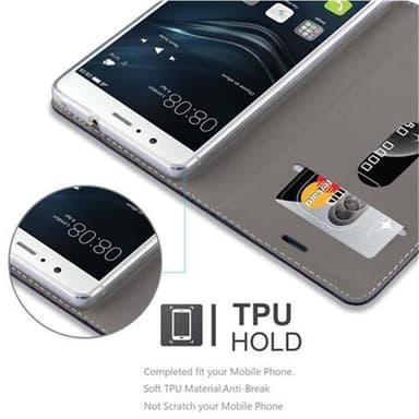 Huawei P9 LITE 2016 / G9 LITE Plånboksfodral Skal (Blå)