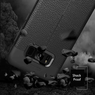 Samsung Galaxy S8 PLUS Skal Fodral Case (Svart)