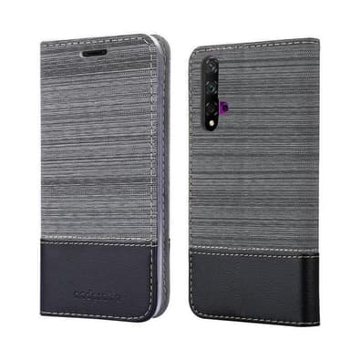 Huawei NOVA 5 / 5 PRO Plånboksfodral Skal (Grå)