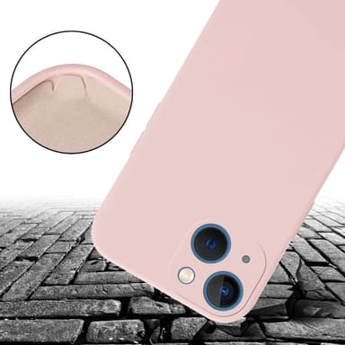 iPhone 13 MINI Skal Fodral Kedja (Rosa)