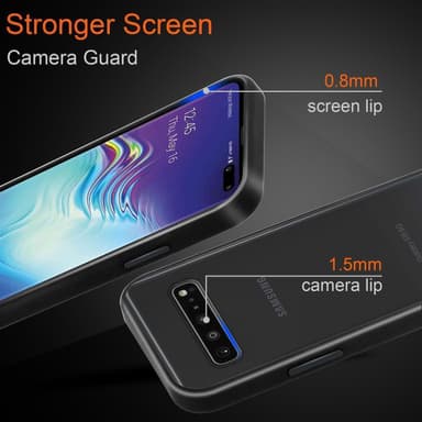 Samsung Galaxy S10 4G Skal Fodral Case (Transparent)