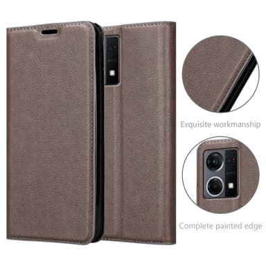 Realme 7 5G Skal Fodral Case (Brun)