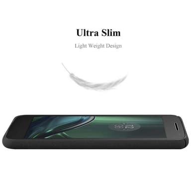 Motorola MOTO Z PLAY Skal Fodral Case (Svart)