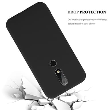Skal Nokia 6.1 PLUS / X6 Fodral Case (Svart)