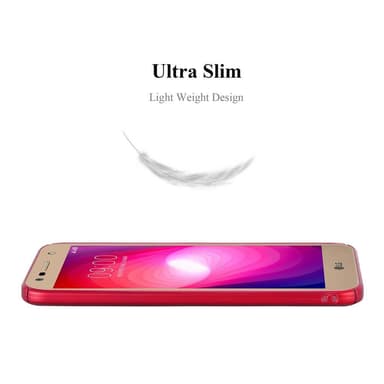 LG X POWER 2 Skal Fodral Case (Röd)