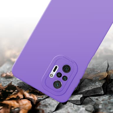 Xiaomi RedMi NOTE 10 PRO Skal Fodral Case (Lila)