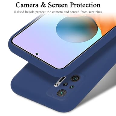 Xiaomi RedMi NOTE 10 PRO Skal Fodral Case (Blå)