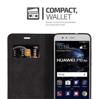 Huawei P10 LITE Skal Fodral Case (Röd)