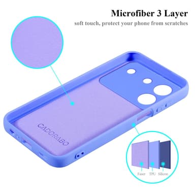 ZTE Blade A54 Skal Fodral Case (Violett)