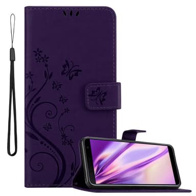 Samsung Galaxy J4 PLUS Plånboksfodral Skal (Lila)