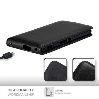 Sony Xperia M2 / M2 AQUA Flipfodral Skal (Svart)