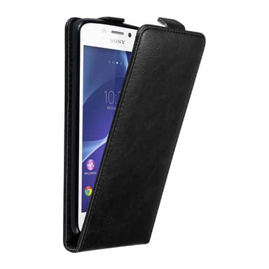 Sony Xperia M2 / M2 AQUA Flipfodral Skal (Svart)