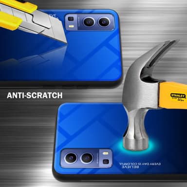 Vivo Y52 5G / Y72 5G Skal Fodral Case (Svart)