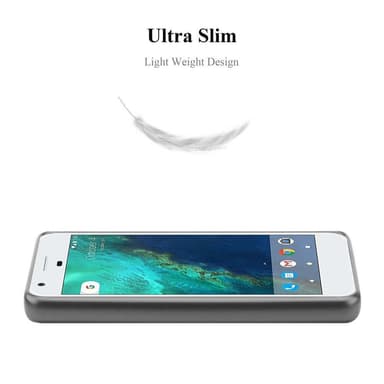 Skal Google PIXEL Fodral Case (Grå)