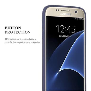 Skal Samsung Galaxy S7 Fodral Case (Blå)