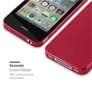 Skal iPhone 4 / 4S Fodral Case (Röd)