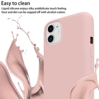 iPhone 11 Skal Fodral Kedja (Rosa)