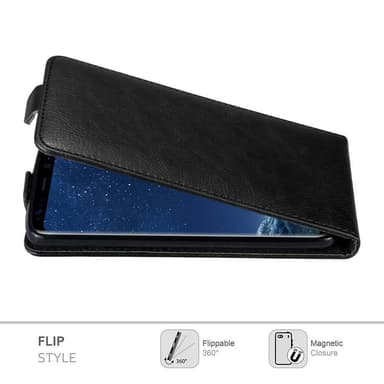 Samsung Galaxy S8 Flipfodral Skal (Svart)