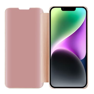 iPhone 14 Plånboksfodral Skal (Rosa)
