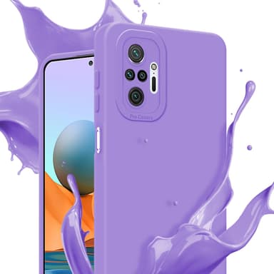 Xiaomi RedMi NOTE 10 PRO Skal Fodral Case (Lila)