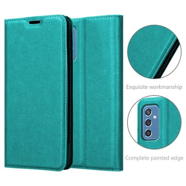 Samsung Galaxy M52 5G Skal Fodral Case (Turkos)