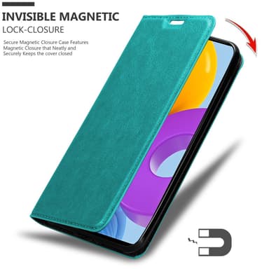 Samsung Galaxy M52 5G Skal Fodral Case (Turkos)
