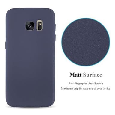 Skal Samsung Galaxy S7 Fodral Case (Blå)